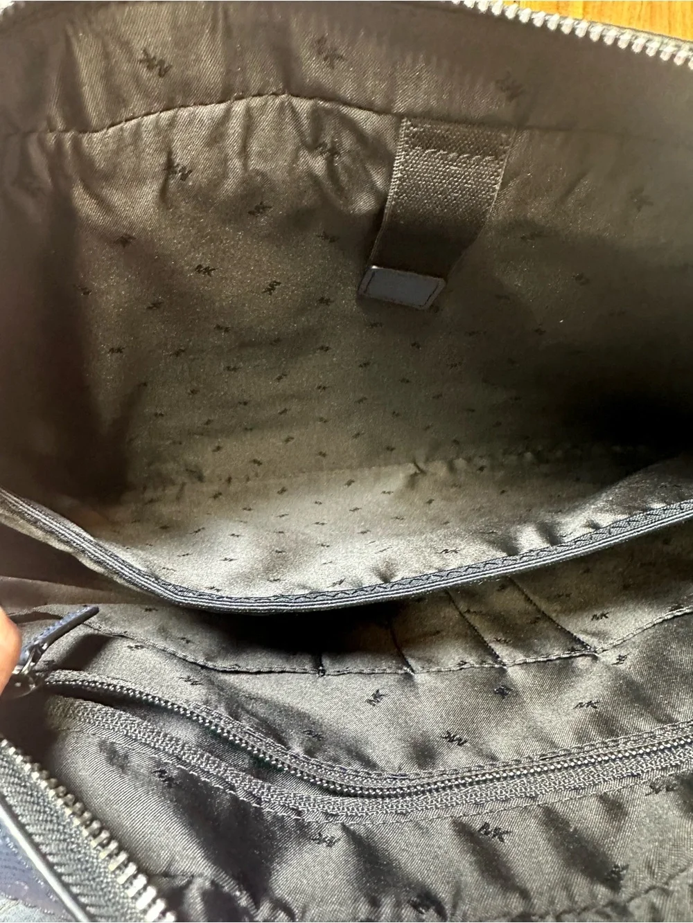 Michael Kors Navy Saffiano Leather Laptop Briefcase